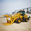 Wheel Loader With Grass Grasper